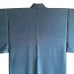 ENSEMBLE KIMONO & HAORI BLEU EN SOIE 007-42 (L)